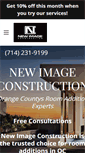 Mobile Screenshot of newimageconstruction.com